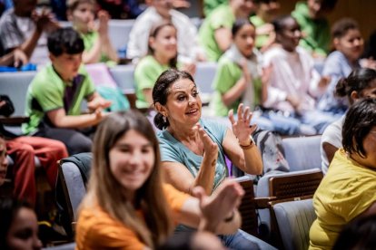Medio millar de escolares al ritmo en el Conservatorio de Soria