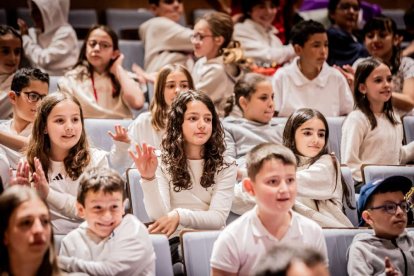 Medio millar de escolares al ritmo en el Conservatorio de Soria