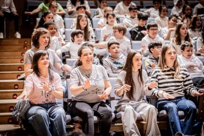 Medio millar de escolares al ritmo en el Conservatorio de Soria
