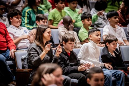 Medio millar de escolares al ritmo en el Conservatorio de Soria