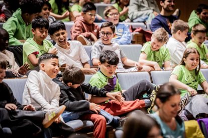 Medio millar de escolares al ritmo en el Conservatorio de Soria