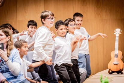 Medio millar de escolares al ritmo en el Conservatorio de Soria
