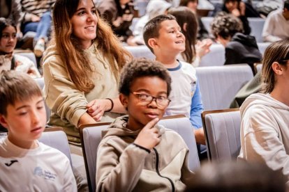 Medio millar de escolares al ritmo en el Conservatorio de Soria