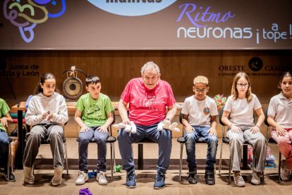 Medio millar de escolares al ritmo en el Conservatorio de Soria