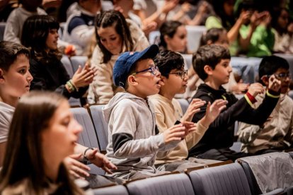 Medio millar de escolares al ritmo en el Conservatorio de Soria
