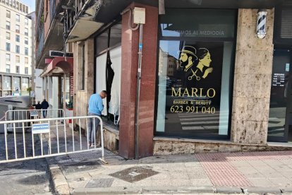 La Policía tomó fotos de cómo quedó el establecimiento.