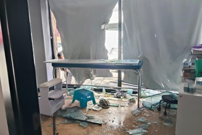 La zona más afectada ha sido la de estética.