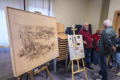 'Descubre Golmayo' pinturas realizadas dentro de la Semana Cultural