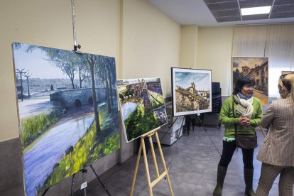 'Descubre Golmayo' pinturas realizadas dentro de la Semana Cultural