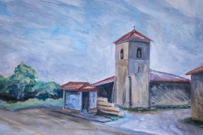'Descubre Golmayo' pinturas realizadas dentro de la Semana Cultural