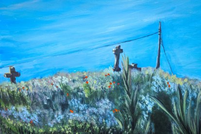 'Descubre Golmayo' pinturas realizadas dentro de la Semana Cultural