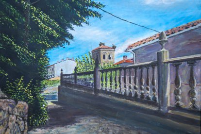 'Descubre Golmayo' pinturas realizadas dentro de la Semana Cultural