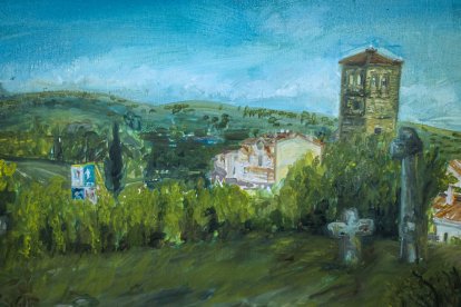 'Descubre Golmayo' pinturas realizadas dentro de la Semana Cultural