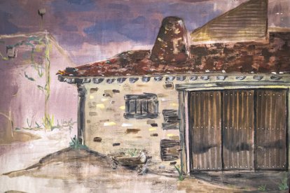 'Descubre Golmayo' pinturas realizadas dentro de la Semana Cultural