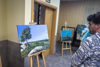 'Descubre Golmayo' pinturas realizadas dentro de la Semana Cultural
