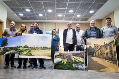 'Descubre Golmayo' pinturas realizadas dentro de la Semana Cultural