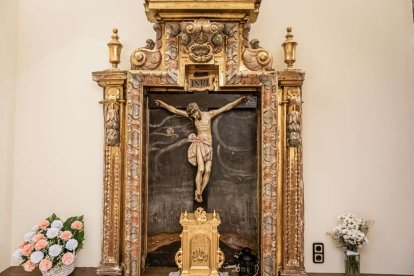 Devoción ante la patrona de Ólvega, la Virgen de Olmacedo