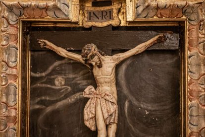 Devoción ante la patrona de Ólvega, la Virgen de Olmacedo