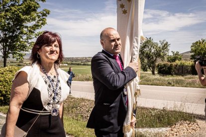 Devoción ante la patrona de Ólvega, la Virgen de Olmacedo
