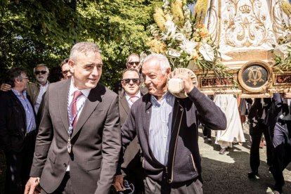 Devoción ante la patrona de Ólvega, la Virgen de Olmacedo