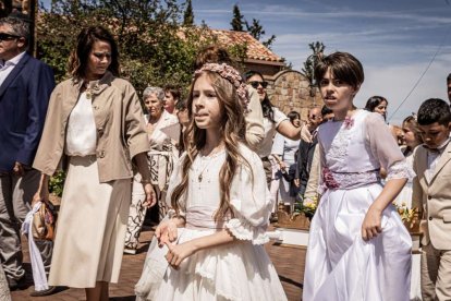 Devoción ante la patrona de Ólvega, la Virgen de Olmacedo
