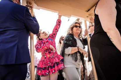 Devoción ante la patrona de Ólvega, la Virgen de Olmacedo