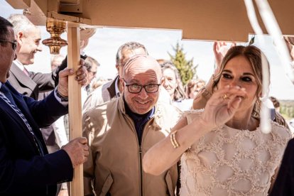 Devoción ante la patrona de Ólvega, la Virgen de Olmacedo