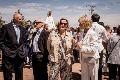 Devoción ante la patrona de Ólvega, la Virgen de Olmacedo