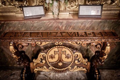 El padre Eduardo Sanz dejó huella en Soria y la iglesia del Carmen se quedó pequeña en su despedida