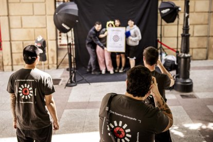 Fotobollo para mostrar los estudios de fotografia de la Escuela de artes
