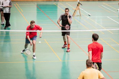 Los volantistas sorianos llenaron el Fuente del Rey de buen bádminton