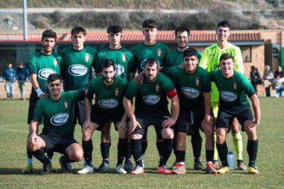 Uno de los onces de esta temporada del joven equipo agredeño.