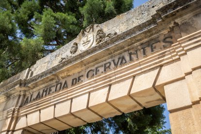Primavera y sol de media mañana en la Dehesa de Soria.