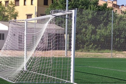 La nueva cancha para el Golmayo Camaretas es un moderno terreno de juego para los casi 20 equipos de la entidad
