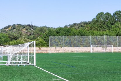 La nueva cancha para el Golmayo Camaretas es un moderno terreno de juego para los casi 20 equipos de la entidad