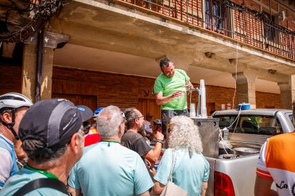 Esfuerzo al sol y sabor tradicional a su paso por el corazón medieval de Soria.