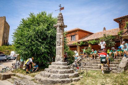 Esfuerzo al sol y sabor tradicional a su paso por el corazón medieval de Soria.