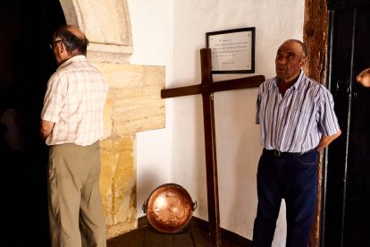 Tradicional bendición de los campos este domingo en la ermita de Santa Bárbara.