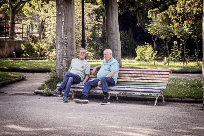 Un estado lamentable el que presentan numerosos bancos de la Dehesa