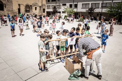 Comienzan los actos festivos con un juego pirotécnico para los más pequeños