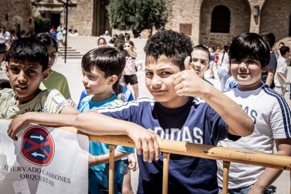 Comienzan los actos festivos con un juego pirotécnico para los más pequeños