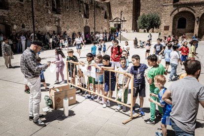 Comienzan los actos festivos con un juego pirotécnico para los más pequeños