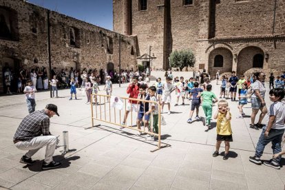 Comienzan los actos festivos con un juego pirotécnico para los más pequeños