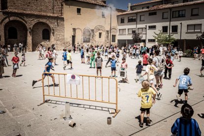 Comienzan los actos festivos con un juego pirotécnico para los más pequeños