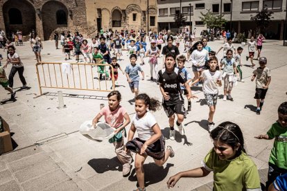 Comienzan los actos festivos con un juego pirotécnico para los más pequeños