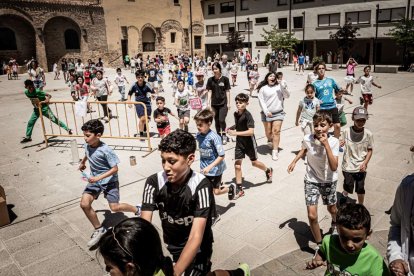 Comienzan los actos festivos con un juego pirotécnico para los más pequeños
