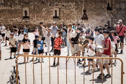 Comienzan los actos festivos con un juego pirotécnico para los más pequeños