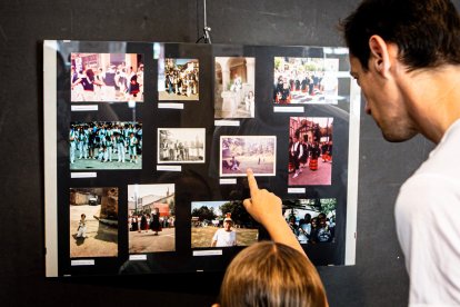 La muestra puede visitarse en la galería acristalada del Instituto Antonio Machado