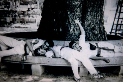 La muestra puede visitarse en la galería acristalada del Instituto Antonio Machado