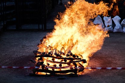 Fe, valor y tradición en el Paso del Fuego de San Pedro Manrique.